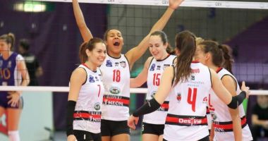 Stire din Sport : CSM Volei Alba Blaj a făcut un pas mare spre finala Cupei CEV