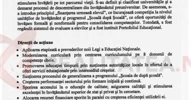 PROGRAMUL DE GUVERNARE al Cabinetului Ungureanu - 8