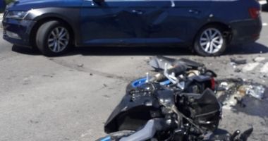 Stire din Eveniment : Motociclist rănit grav, la Năvodari! Echipajele de intervenție sunt în alertă