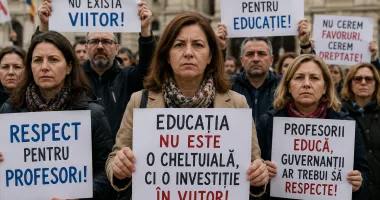 Sindicatele din Educație atacă noua lege a salarizării: „Guvernul sacrifică școala românească. Urmează proteste”