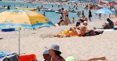 Caniculă în week-end pe litoral
