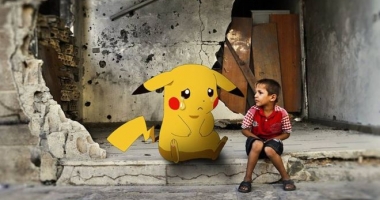 GALERIE FOTO / Copiii din Siria se declară Pokémoni pentru a fi salvați - 6