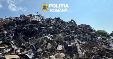 Controale pe linia deșeurilor în Constanța! Polițiștii au confiscat 40 de kilograme de cupru
