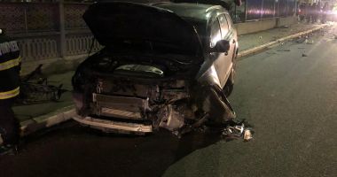 Galerie foto. Accident rutier la intrare în Murfatlar. Sunt trei victime - 3