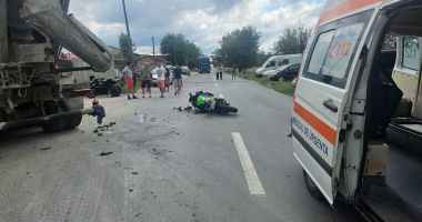 Accident rutier între Lumina și Năvodari. Un motociclist a fost rănit - 2