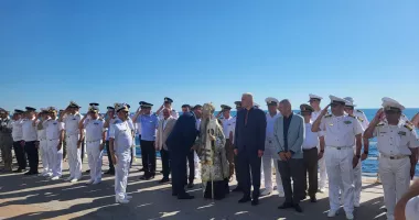 Tricolorul, celebrat de marinarii militari români. Ceremonii de Ziua Drapelului Național - 3