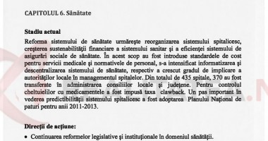 PROGRAMUL DE GUVERNARE al Cabinetului Ungureanu - 9