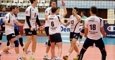 Volei: CVM Tomis, a treia victorie consecutivă din Liga Campionilor
