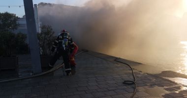 GALERIE FOTO-VIDEO / ALERTĂ LA CONSTANȚA! Explozie urmată de incendiu la bordul unui iaht - 3