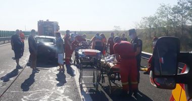 ACCIDENT GRAV, pe Autostrada Soarelui, spre litoral! 9 victime au ajuns la spital! - 3