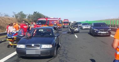 ACCIDENT GRAV, pe Autostrada Soarelui, spre litoral! 9 victime au ajuns la spital! - 4