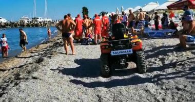 ALERTĂ PE PLAJĂ: un turist înecat la Costinești!