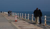 Stire din Social : Faleza din zona Cazinoului ar putea să se prăbușească în mare