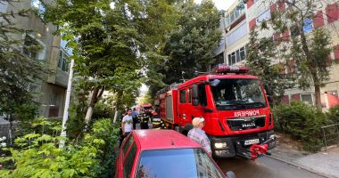 Constanța. Incendiu devastator pe strada BP Hasdeu - 2