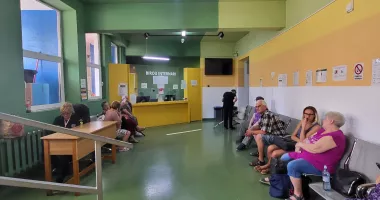 Pacienții așteaptă de aproape două ore pe holurile Spitalului Județean Constanța, din cauza protestului SANITAS - 5