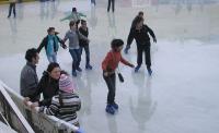 Elevi din Pecineaga, aduși cu arcanul la patinoar