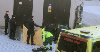 GALERIE FOTO / Doi răniți la Stockholm în urma unei explozii într-o stație de metrou - 5