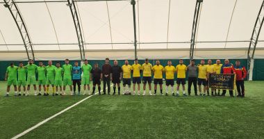Stire din Eveniment : Polițiștii constănțeni se întrec pe terenul de fotbal pentru Cupa Trifan Constantin Sidepol