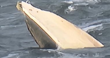 BARCĂ SCUFUNDATĂ în LACUL SIUTGHIOL. Intervin scafandrii de la ISU Dobrogea - 2