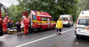 Grav ACCIDENT RUTIER pe drumul de Sinaia. E bine de evitat zona