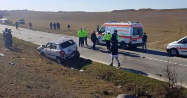 Accident rutier în județul Constanța. Trei mașini implicate, o victimă!