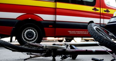 Biciclist rănit într-un accident, în stațiunea Mamaia