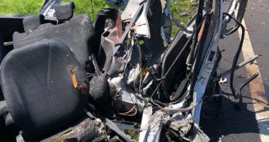 IMAGINI ȘOCANTE! TRAGEDIE la Constanța. Mașină spulberată de un tir. O persoană a murit - 2