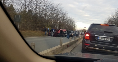 UPDATE / GRAV ACCIDENT RUTIER la Lazu. FEMEIA TRANSPORTATĂ LA SPITAL CU ELICOPTERUL A MURIT! - 2