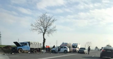 ACCIDENT LA CONSTANȚA / Elicopterul SMURD, la fața locului. Printre victime, un bebeluș - UPDATE