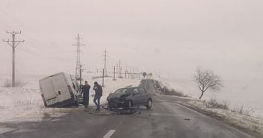 Accident în apropiere de Hârșova! Se recomandă atenție sporită la drum - 2