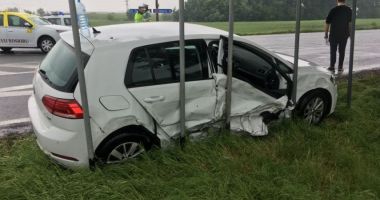 GALERIE FOTO / Accident rutier la intrare în Hârșova. Două victime - 3