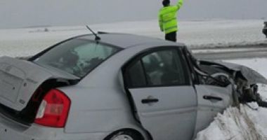 ACCIDENT RUTIER cu două victime, la ieșire din Hârșova. Sunt implicate mai multe mașini și un TIR - 4