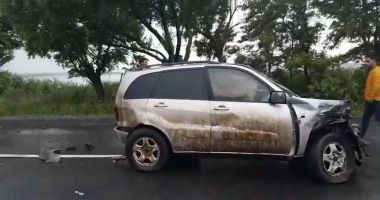 VIDEO. GRAV ACCIDENT RUTIER ÎNTRE EFORIE SUD ȘI EFORIE NORD! DESCARCERAREA, LA FAȚA LOCULUI - 10