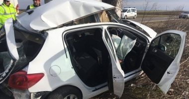 FOTO-VIDEO / ȘOFER DECAPITAT, MAȘINA ÎMPRĂȘTIATĂ PE CÂMP! Detalii TERIFIANTE de la accidentul mortal de la Constanța - 3