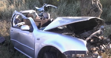 IMAGINI ȘOCANTE! CARNAGIU pe ȘOSEA, între Poarta Albă și Castelu. Doi tineri au MURIT! Șoferița se PENSA LA VOLAN - 9