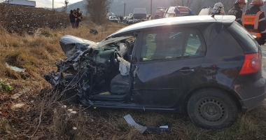 GALERIE FOTO / Accident rutier violent, 13 răniți, trafic de coșmar - 9