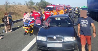 ACCIDENT GRAV, pe Autostrada Soarelui, spre litoral! 9 victime au ajuns la spital! - 2