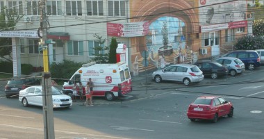 Stire din Eveniment : ACCIDENT spectaculos lângă Kaufland
