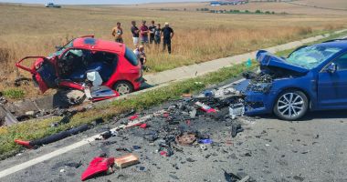 Accident rutier lângă Sibioara. Patru persoane au ajuns la spital