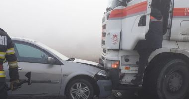 Accident rutier, în Mihai Viteazu. Două persoane au ajuns la spital - 2