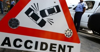 Accident rutier pe strada Soveja