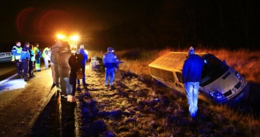 Un microbuz din România, accident pe o autostradă din Franța