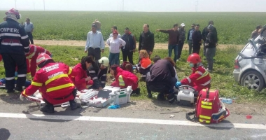 ACCIDENT RUTIER GRAV la Mihail Kogalniceanu. Copil de 6 ani, ÎN COMĂ