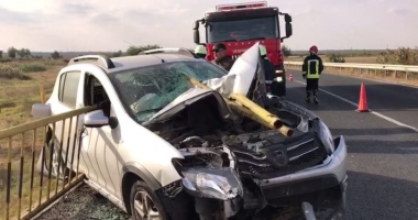 Drumul dintre Medgidia și Cuza Vodă, aproape de o nouă tragedie