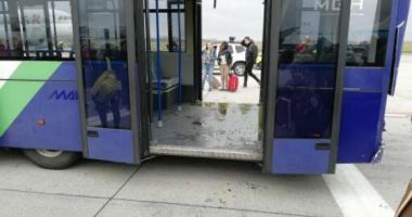 Opt români, răniți pe aeroportul din Budapesta
