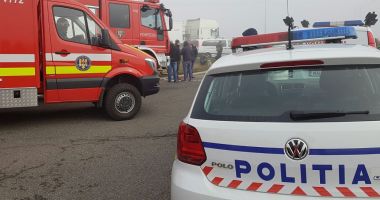 Doi copii, răniți într-un accident rutier produs pe DN 7
