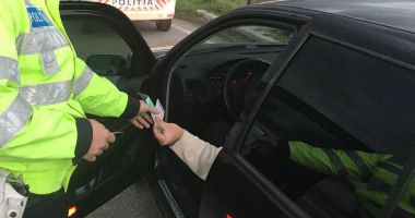 Prins beat la volan, pe bulevardul Aurel Vlaicu