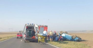 Accident rutier în Constanța. Două persoane au fost rănite