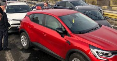 Stire din Eveniment : Șapte autovehicule implicate într-un accident în lanț pe DN1