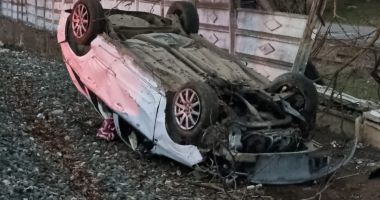 Accident rutier la Cobadin. Un tânăr de 19 ani a ajuns la spital